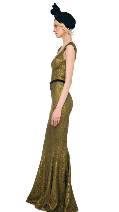 Norma Kamali GRACE FISHTAIL GOWN