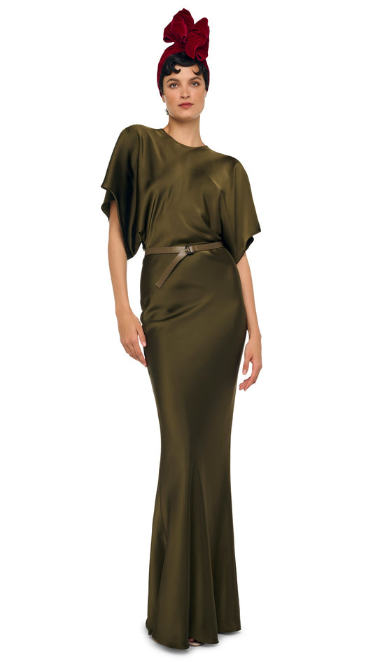 Norma Kamali REVERSE OBIE GOWN