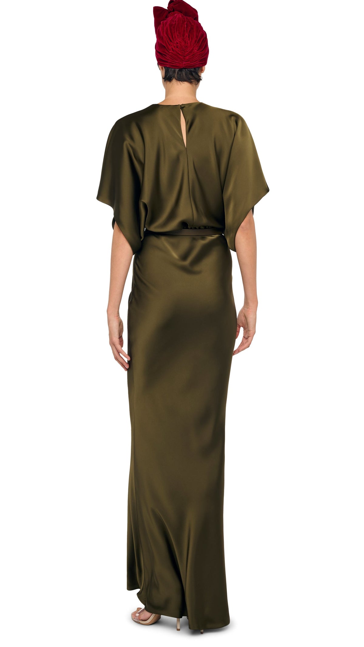 Norma Kamali REVERSE OBIE GOWN