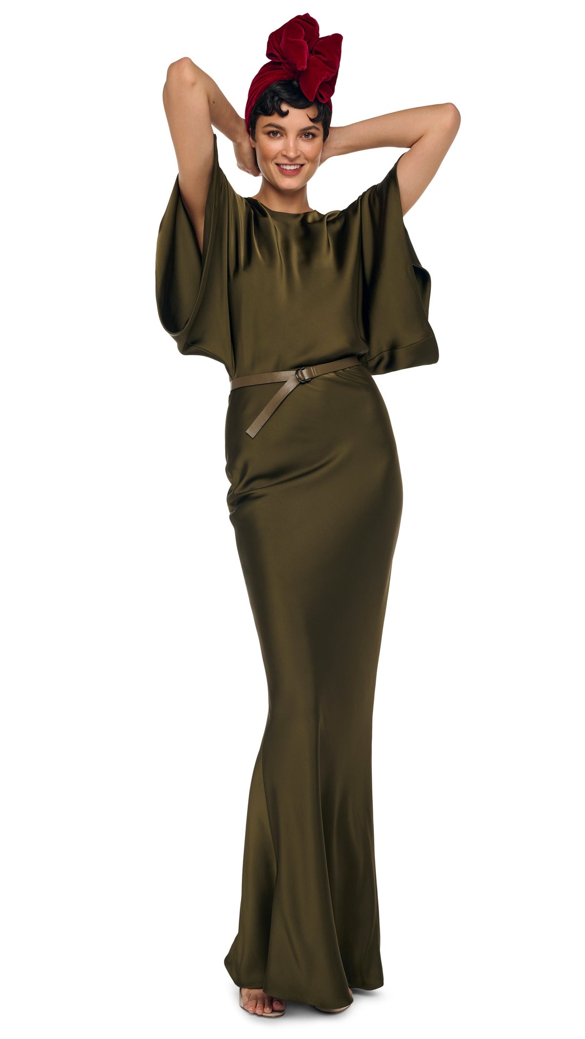 Norma Kamali REVERSE OBIE GOWN