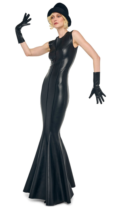 Norma Kamali SLEEVELESS GRACE FISHTAIL GOWN