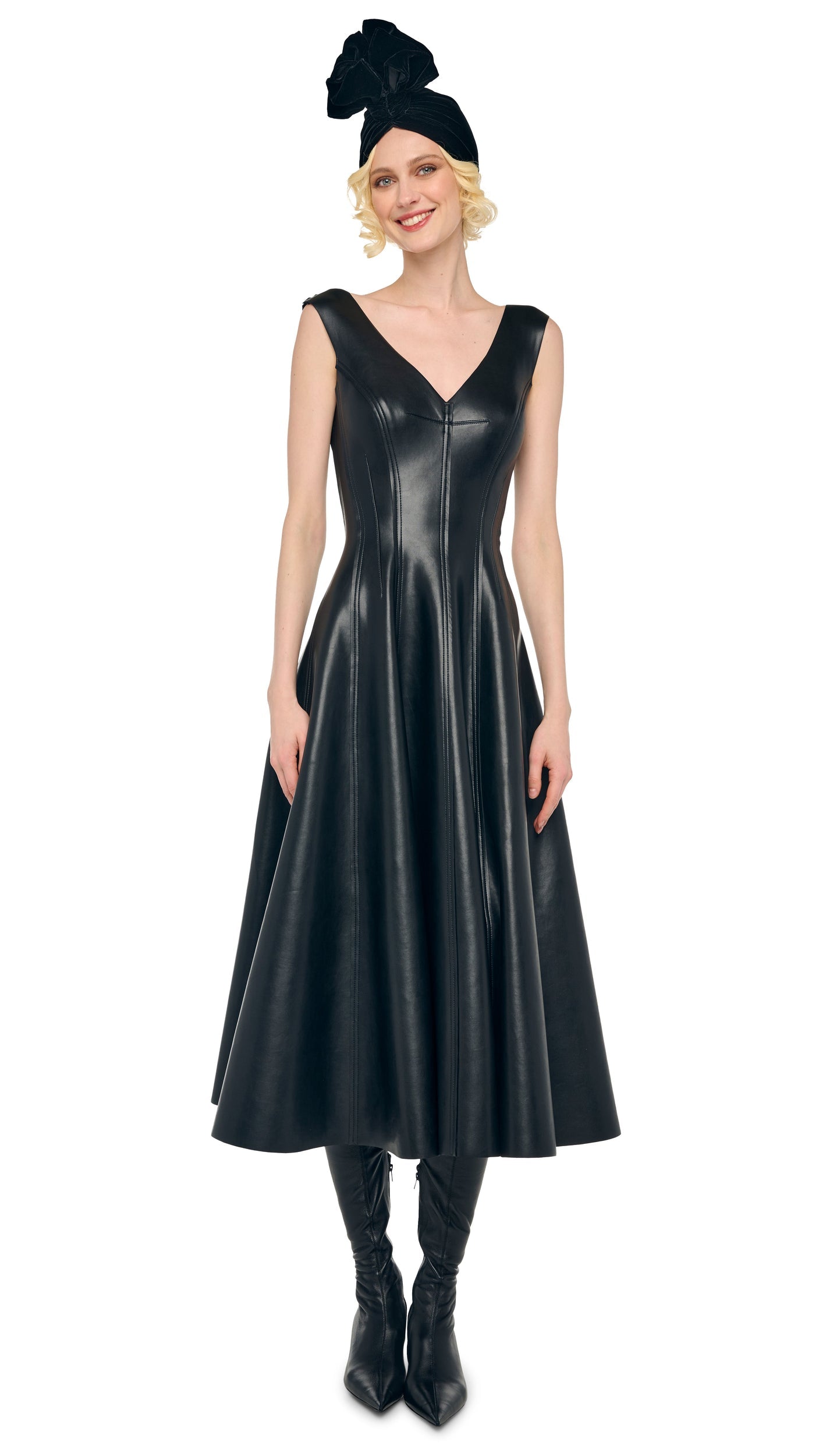 Norma Kamali GRACE DRESS TO MIDCALF