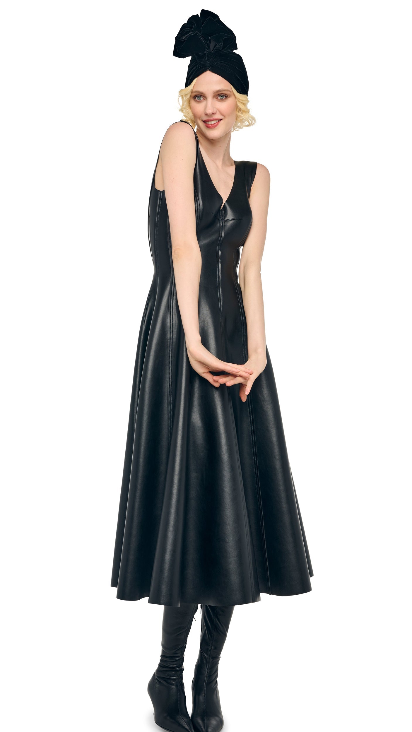 Norma Kamali GRACE DRESS TO MIDCALF