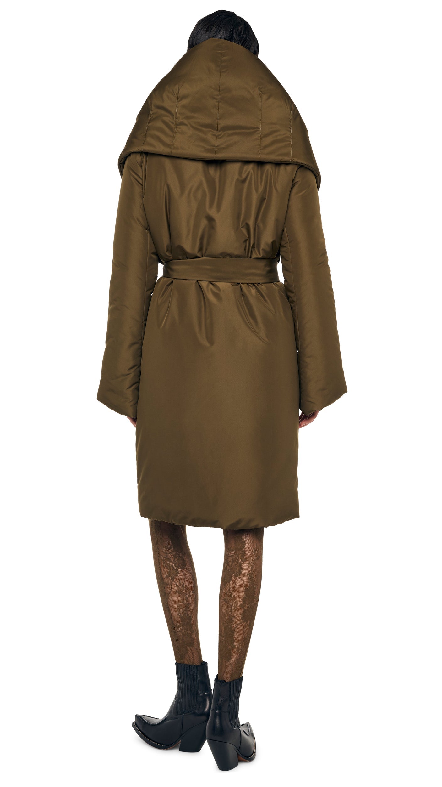 Norma Kamali SHAWL COLLAR SLEEPING BAG COAT