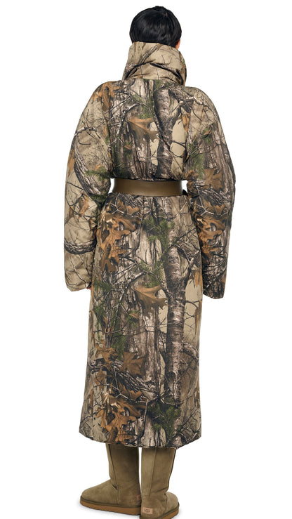 Norma Kamali HIGH COLLAR SLEEPING BAG COAT LONG