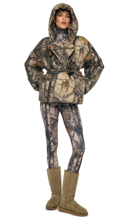 Norma Kamali HOODED SLEEPING BAG JACKET W/ DRAWSTRINGS