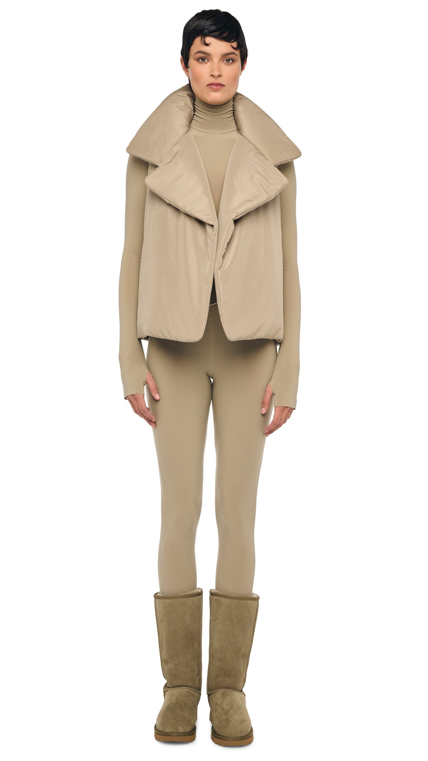 Norma Kamali SLEEVELESS SLEEPING BAG VEST