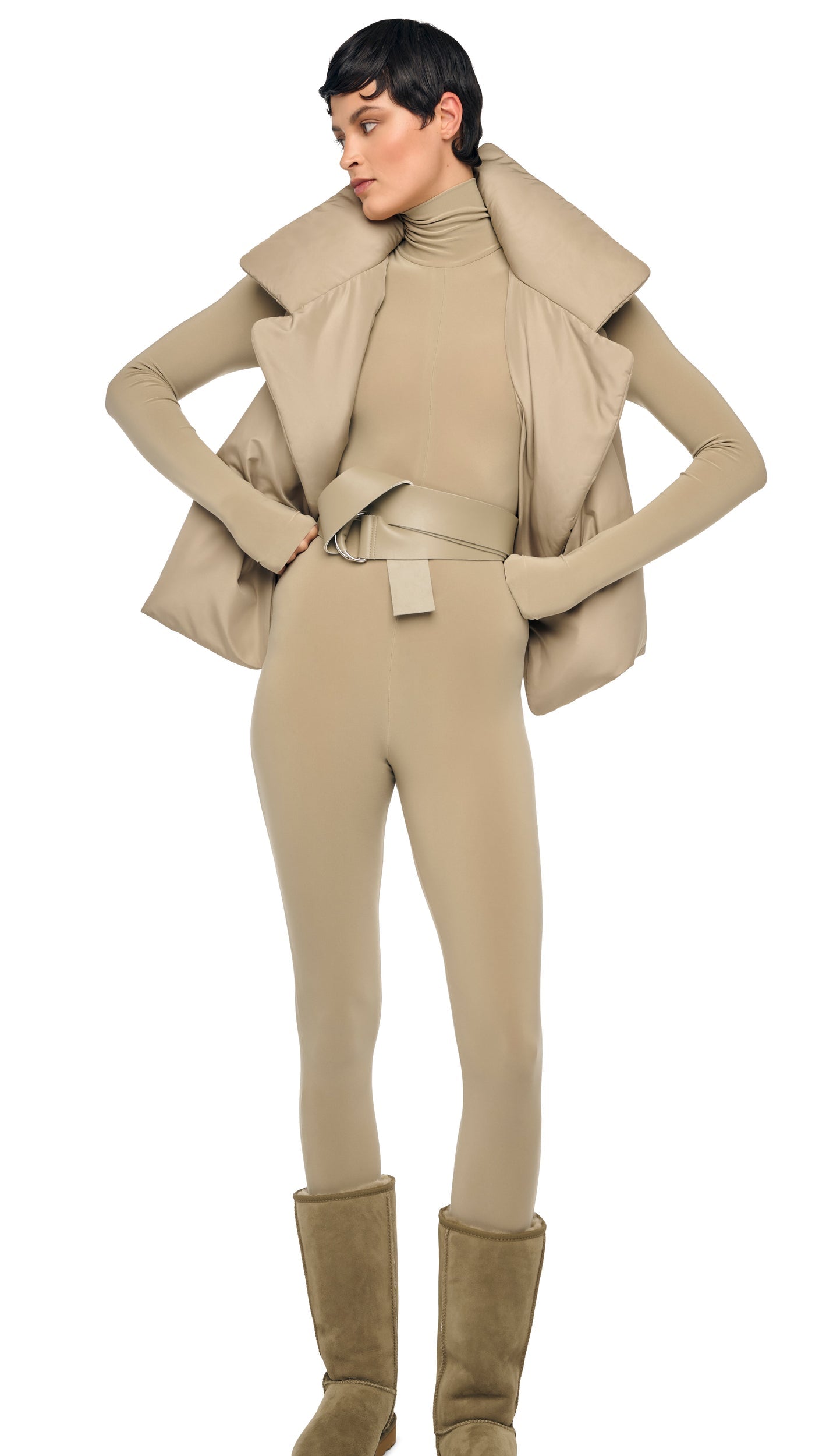 Norma Kamali SLEEVELESS SLEEPING BAG VEST
