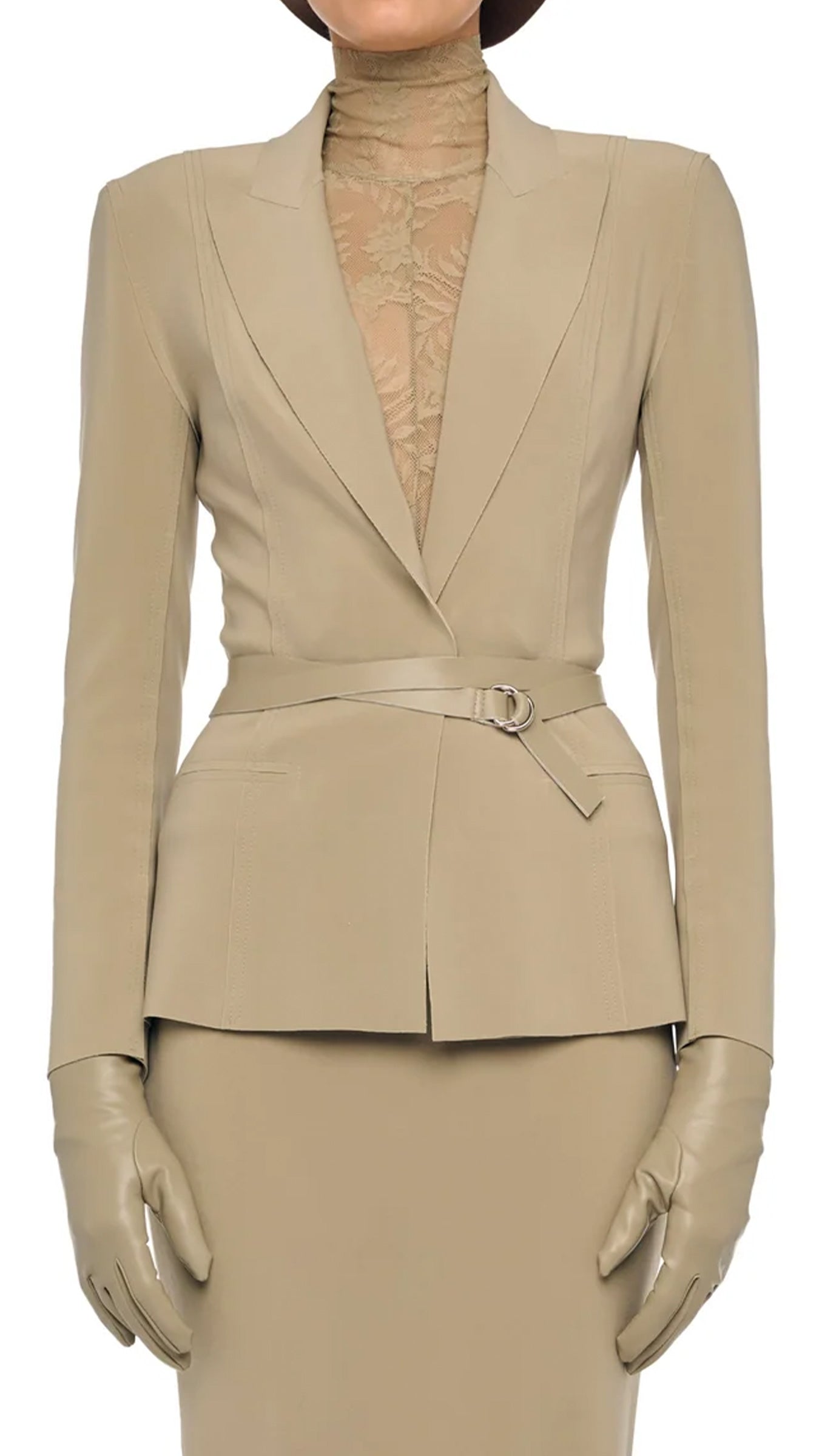 Norma Kamali SKINNY BELT XL