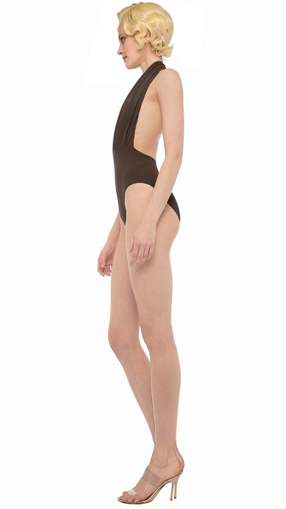 Norma Kamali HALTER LOW BACK MIO