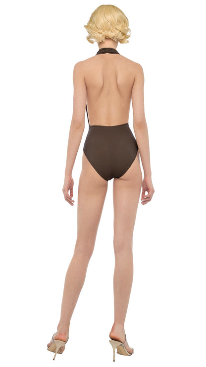 Norma Kamali HALTER LOW BACK MIO