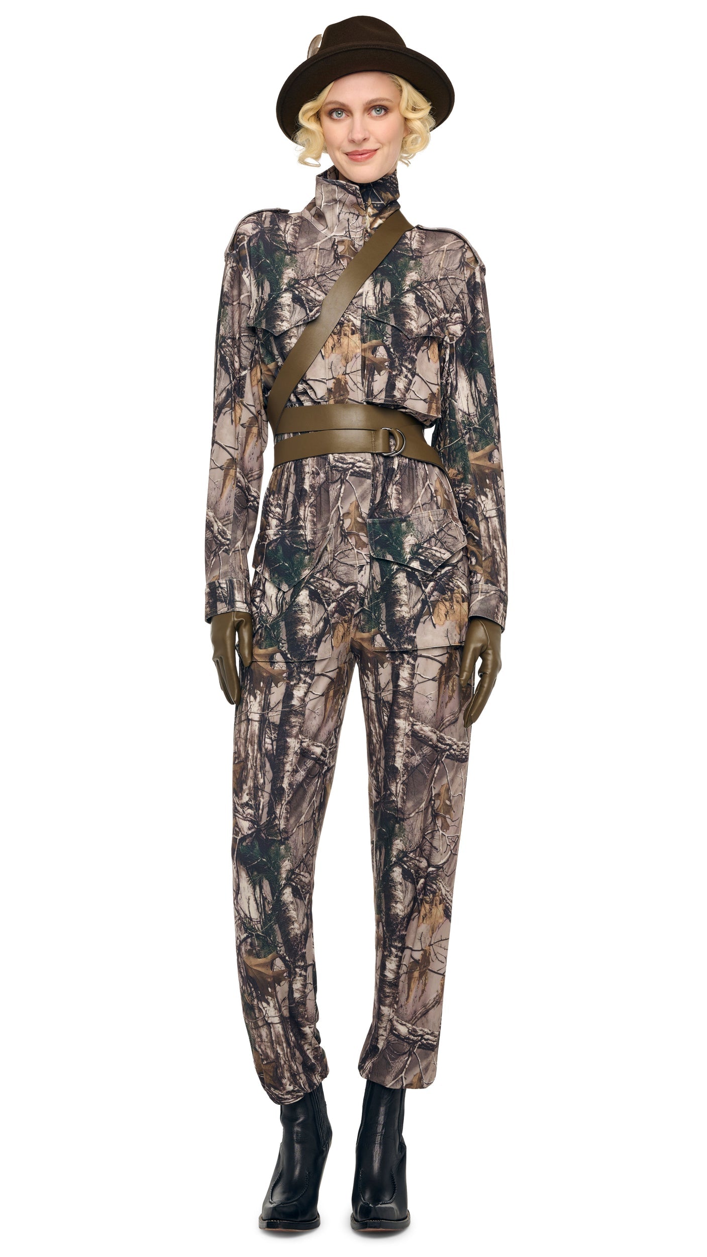 Norma Kamali TURTLE CARGO JUMPSUIT
