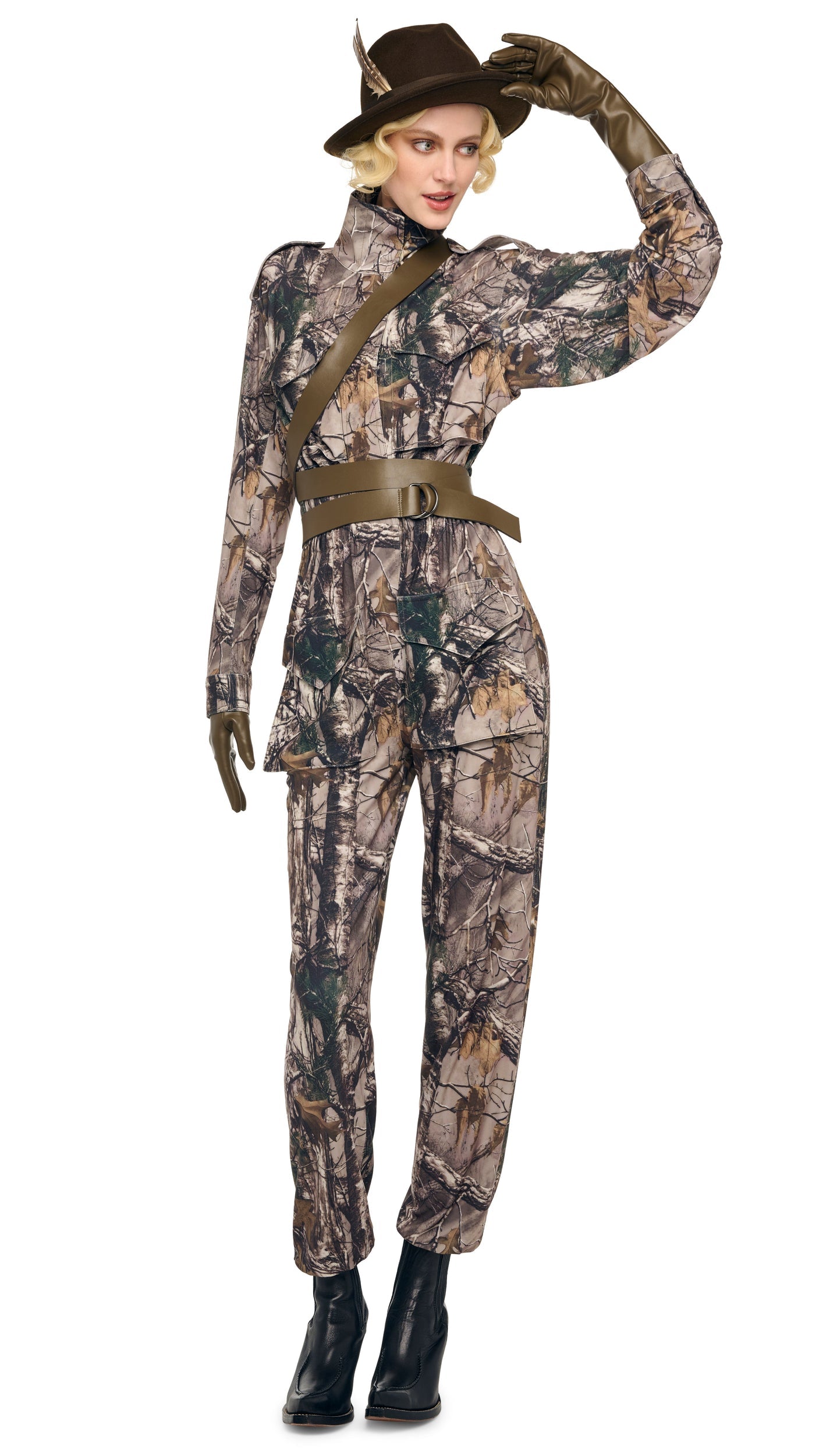 Norma Kamali TURTLE CARGO JUMPSUIT
