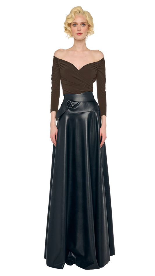 Norma Kamali OFF SHOULDER SWEETHEART BODYSUIT