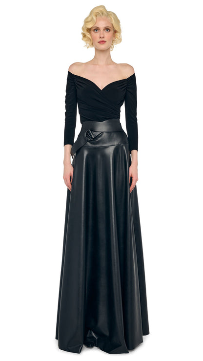 Norma Kamali OFF SHOULDER SWEETHEART BODYSUIT