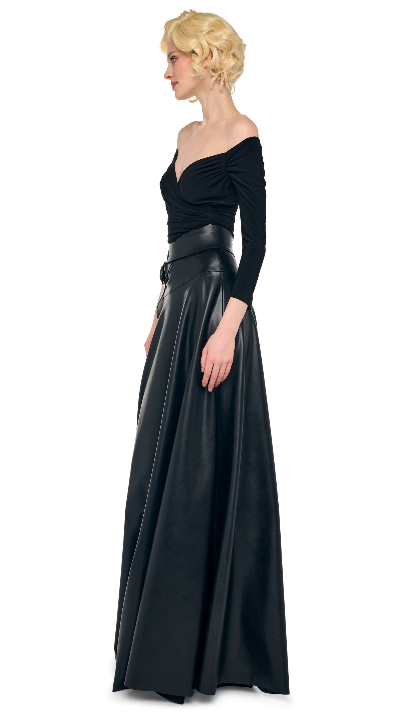 Norma Kamali OFF SHOULDER SWEETHEART BODYSUIT