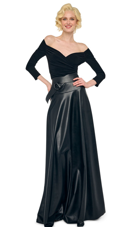 Norma Kamali OFF SHOULDER SWEETHEART BODYSUIT