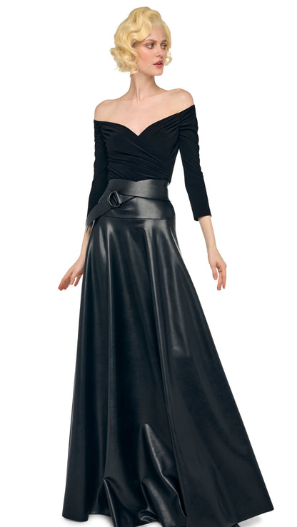 Norma Kamali OFF SHOULDER SWEETHEART BODYSUIT