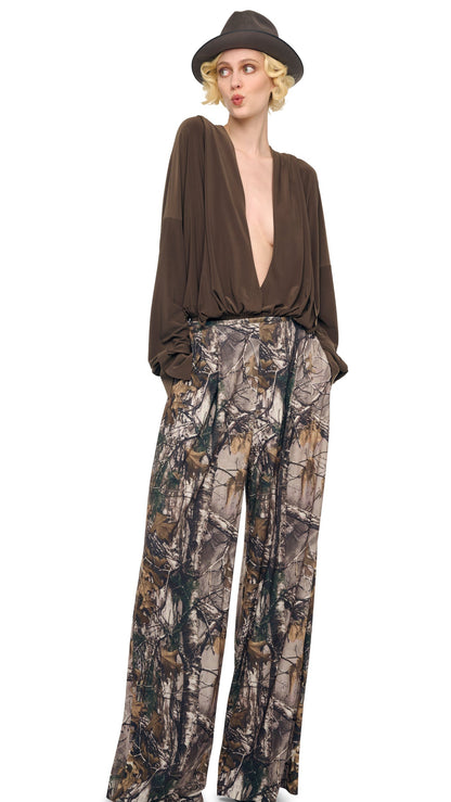 Norma Kamali MENS PLEAT PANT