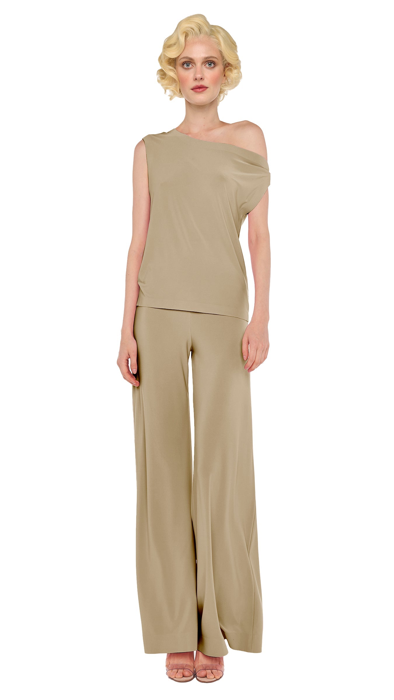 Norma Kamali DROP SHOULDER TOP