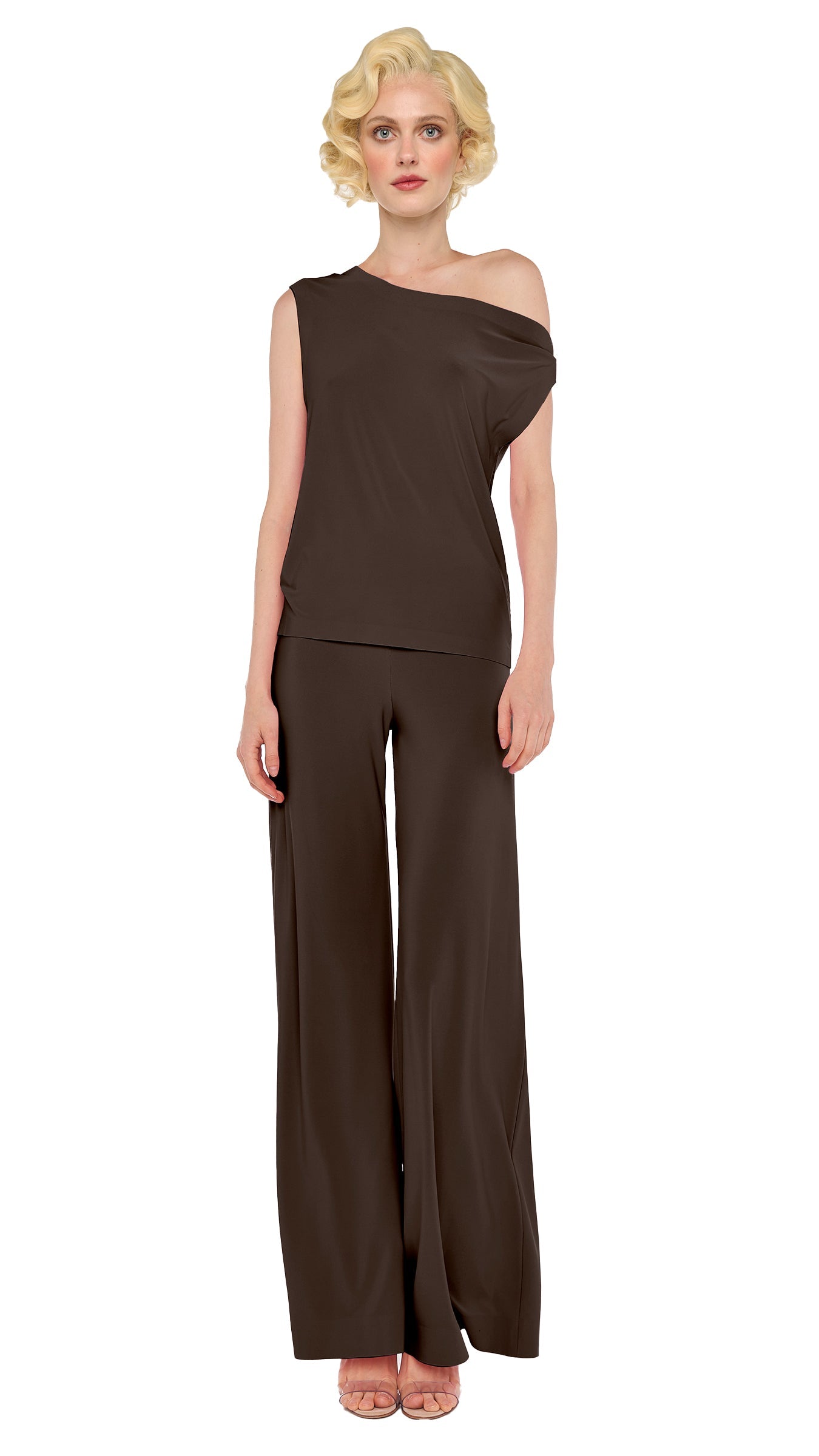 Norma Kamali DROP SHOULDER TOP