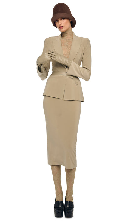 Norma Kamali SINGLE BREASTED BOY FIT JACKET