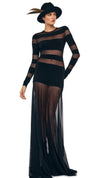 Black/Black Mesh