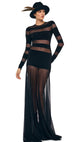 Black/Black Mesh